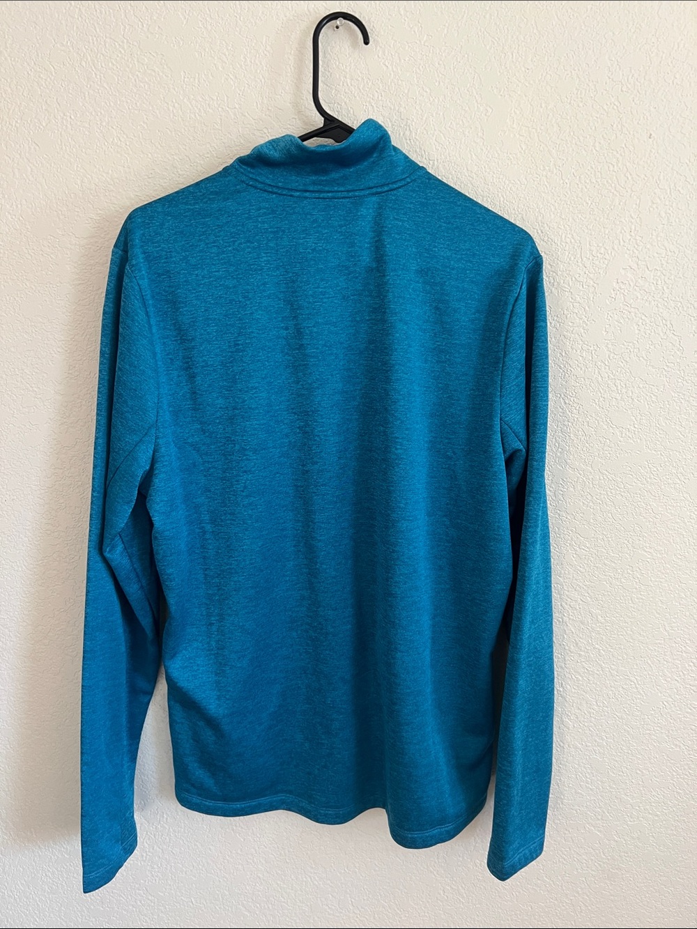 Salomon Men's Teal Blue Full-Zip Performance Fleece - Picture 4 of 5